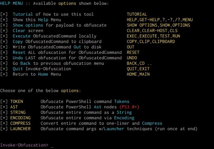 Invoke-Obfuscation.ps1 output